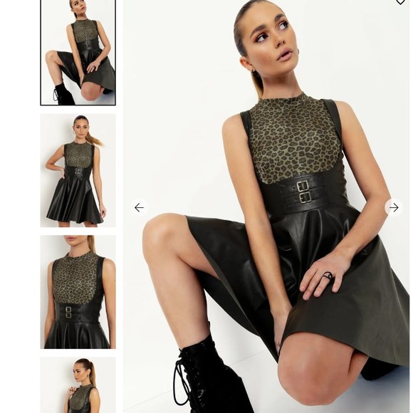 ROUTE 666 UNDERBUST CORSET DRESS - Blackmilk - size S - Picture 2 of 4